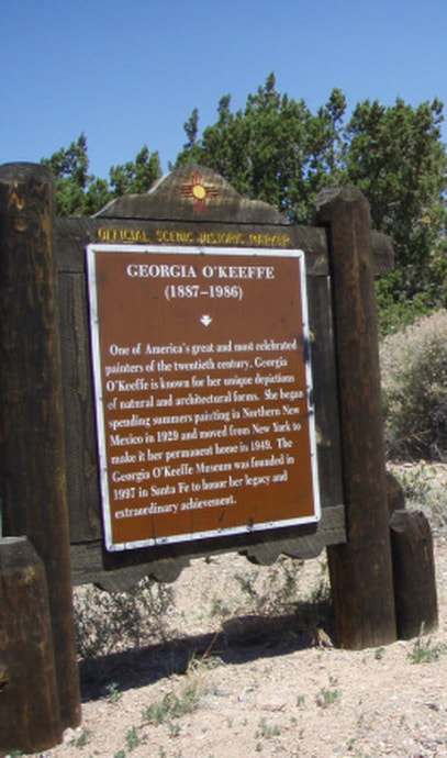 O'Keeffe Historical Marker
